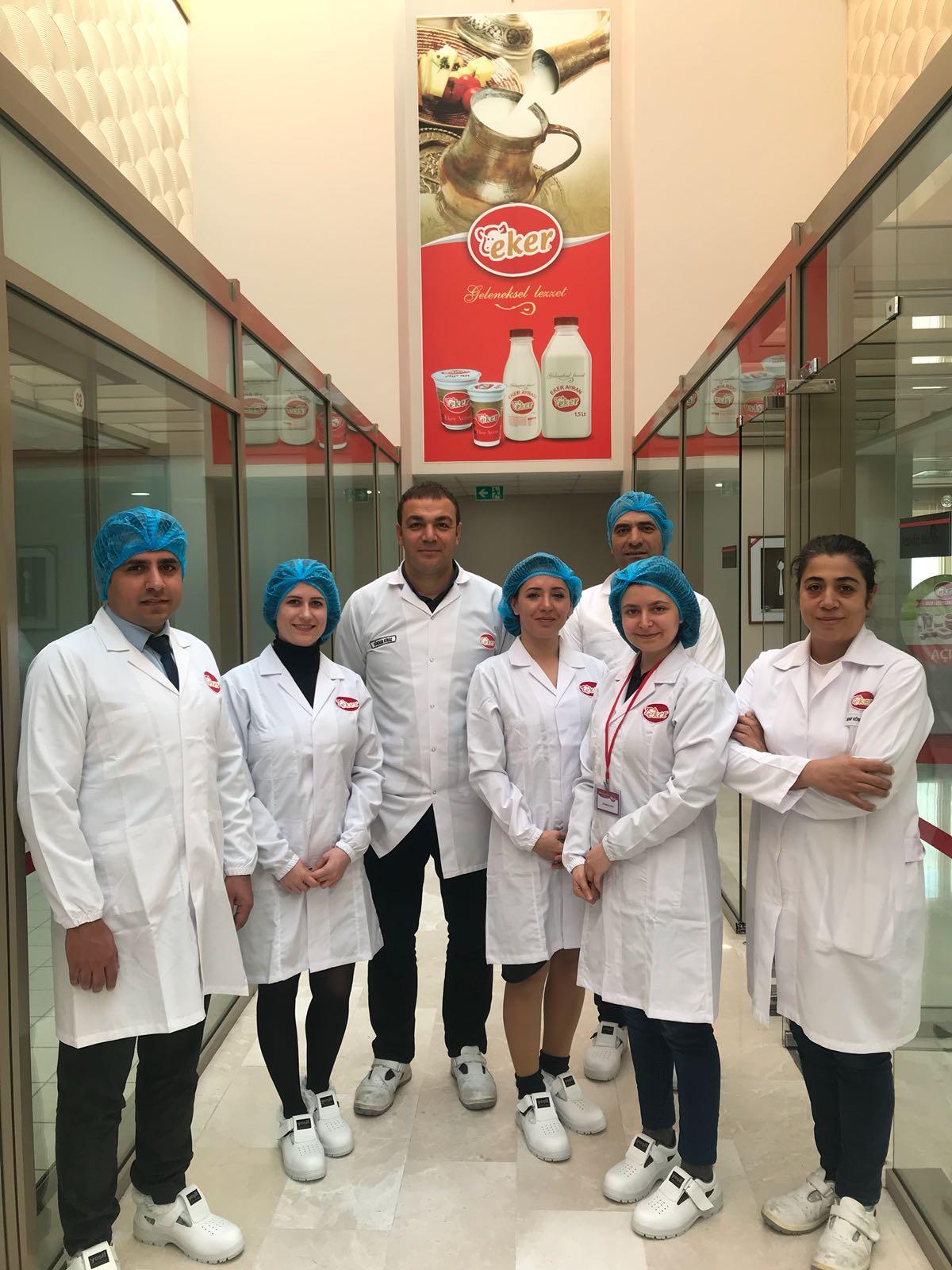 EKER SÜT ŞİRKETİNE ZİYARETİMİZ 